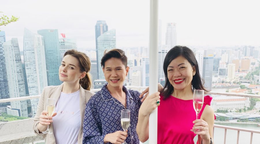 Champagne brunch at Lavo, at the Marina Bay Sands